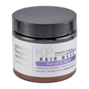 ماسک مو فاقد سولفات مدل Keratin Care مناسب مو کراتین شده و آسیب دیده حجم 380 میلی لیتر
